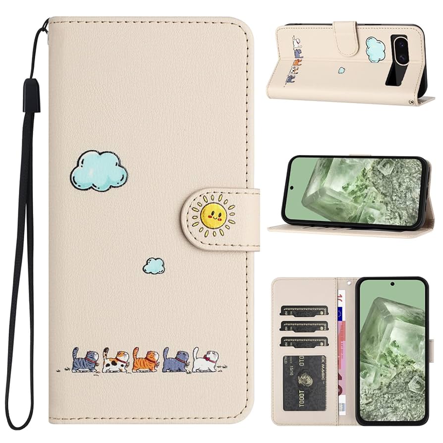 【人気商品】コグレ Google Pixel 8a 手帳型 ケース スマホケース Amazon.co.jp: Google pixel 8A ケース 手帳型 適用 pixel8A